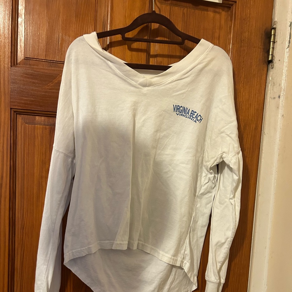 This is a size medium Virginia Beach, long sleeve shirt